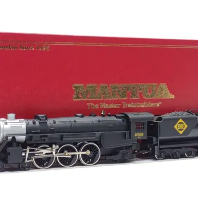 Sale Photo Thumbnail #504: Mantua 340-098 Erie 4-6-2 Loco & Tender Train Set