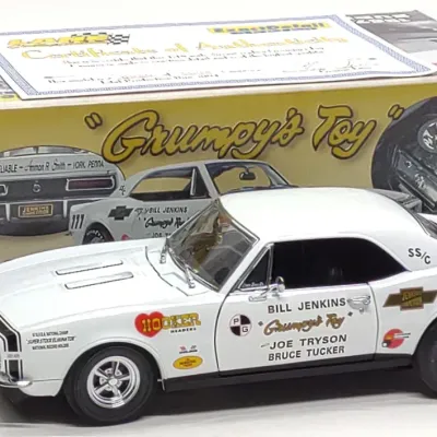 Sale Photo Thumbnail #417: Lane Bill "Grumpy" Jenkins 1967 Camaro Diecast Car