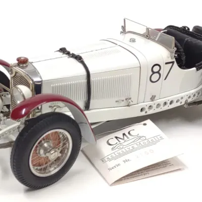 Sale Photo Thumbnail #550: CMC 1931 Mercedes Benz SSKL Mille Miglia Car & Box