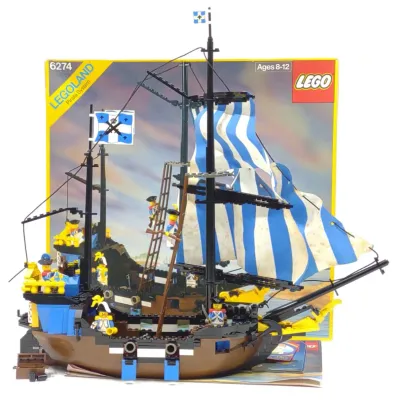Sale Photo Thumbnail #461: 1989 LEGO 6274 Caribbean Clipper Complete w/ Box