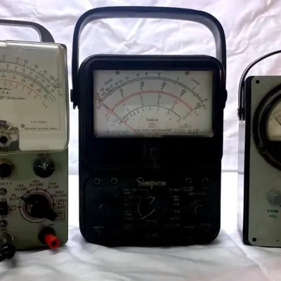 Vintage Analog Multimeters