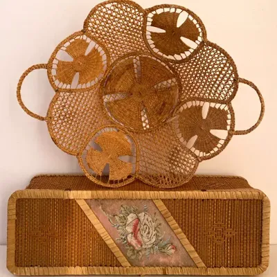 Antique Woven Baskets 