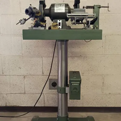 Vintage Allied 6" Heavy Duty Bench Grinder 