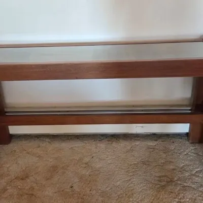 Glass Top Sofa Table 
