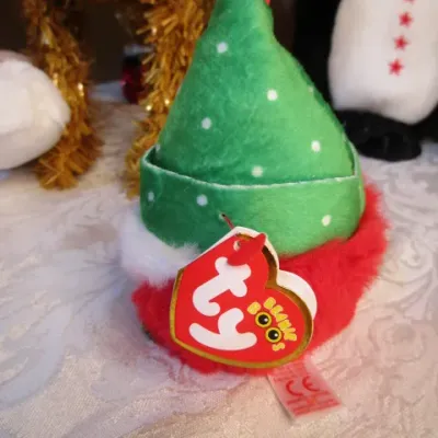 Sale Photo Thumbnail #35: Ty baby pillow is a reindeer & is new with tags, gnome is new with tags, See pictures