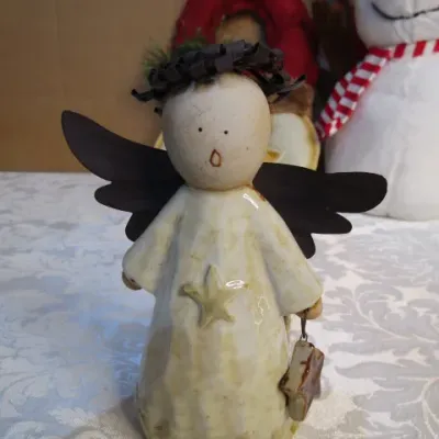 Sale Photo Thumbnail #790: Snowman is 11" tall, See pictures