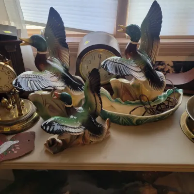 Sale Photo Thumbnail #30: 1950's Duck planters
