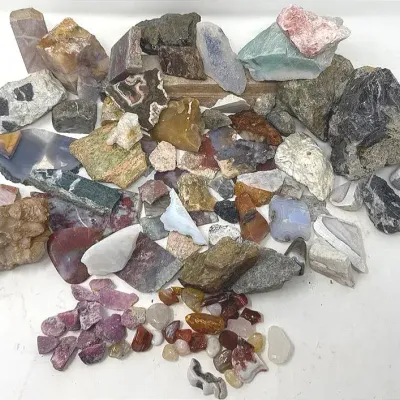 Rock Slabs, Mineral Specimens And More