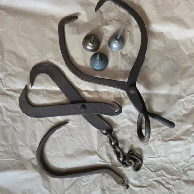 Vintage Iron Tongs and More