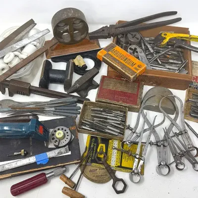 Vintage Machinist's Tools And More 