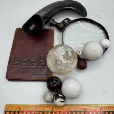Vintage Marbles: Sulfide, Clay And More 