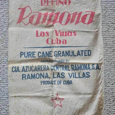 Vintage Cuban Sugar Sack