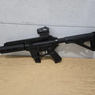 Sale Photo Thumbnail #4: Extar EP9 9mm Pistol With Brace Sig Sauer Optic # P25516 Tag 378
1 Mag