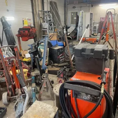 Automotive Shop Equipment, Tools & Garage Machinery

An extensive collection of professional automotive repair equipment, including...