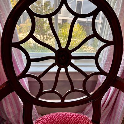 Sale Photo Thumbnail #65: Federal style Web Back armchair $169
