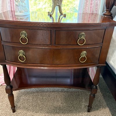 Sale Photo Thumbnail #60: Hickory Hepplewhite style nightstand $299
30X18X32"