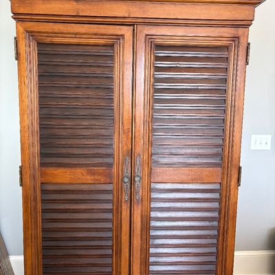 Sale Photo Thumbnail #37: Lexington Tommy Bahama armoire/chest of drawers $599
50X22X82"