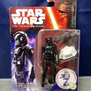 Star Wars: The Force Awakens First Order TIE Fighter Pilot action figure by Hasbro, new in original blister pack packaging.