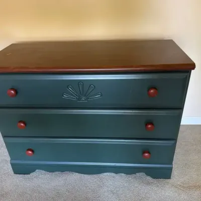 Green Painted Dresser