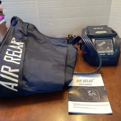 Air Relax Air Compression Device With Leg Cuffs