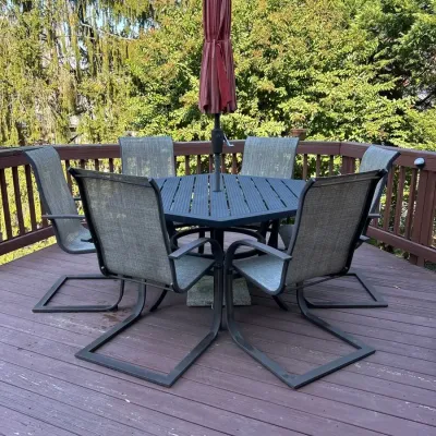 Patio Table With Six Chairs