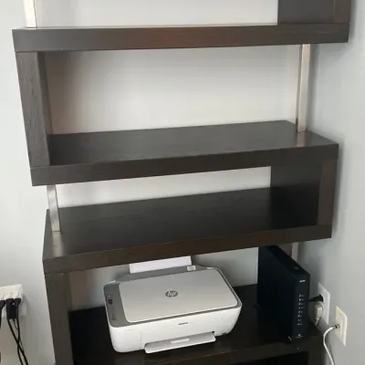 Zig Zag Style Bookshelf 