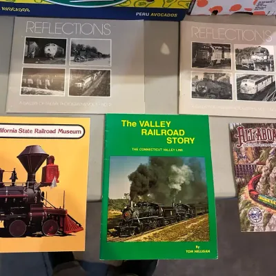 Vintage Railroad Book & Ephemera Lot – Diesel Spotter’s Guides & Don Ball Photo Books