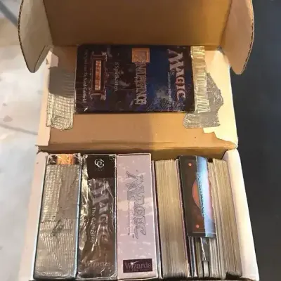 Vintage 1990s Magic The Gathering Card Lot – Ice Age & More
