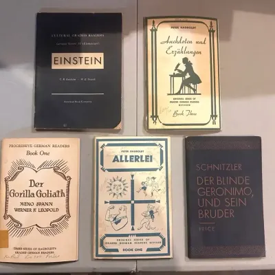 Large Antique & Vintage German Book Lot – Extensive Collection of 20+