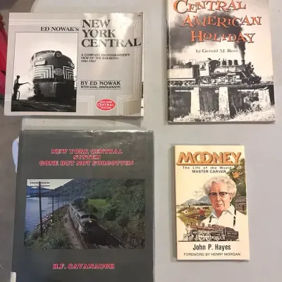 New York Central Railroad Lot – 11 Vintage NYC Locomotive Photo Prints & More