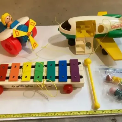 Fisher Price Pull Toys And Xylophone
