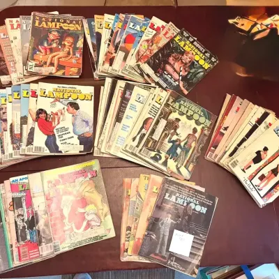 Vintage National Lampoon Magazine Lot (1970s–1980s) – Massive Collection of Classic Humor & Satire