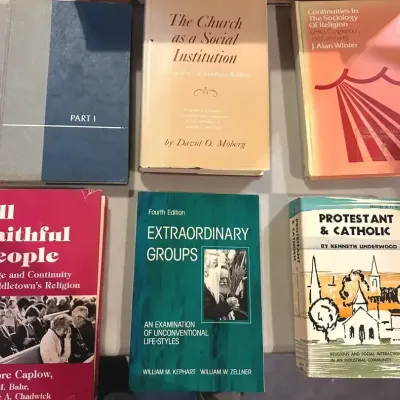 Assorted Sociology of Religion, Faith & Community Book Collection