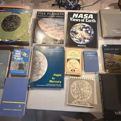 Astronomy & Space Books Lot