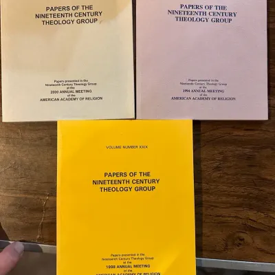 Academic Nineteenth-Century Theology Working Group & Journal Collection