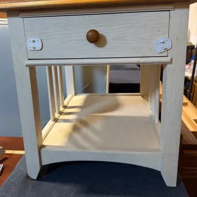 Two-Toned End Table