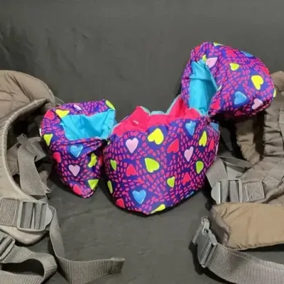 Two Infantino Baby Carriers & Colorful Speedo 30-50 Lbs Floaty  