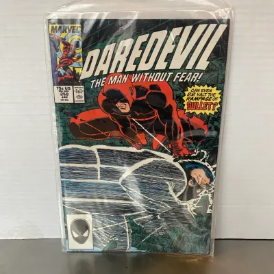 Sale Photo Thumbnail #19: Marvel Comics Daredevil #250, published January 1988, bagged for protection.