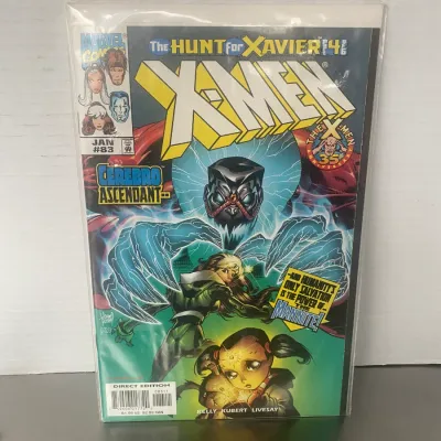Sale Photo Thumbnail #107: Marvel Comics X-Men #83 comic book from January 1999, bagged and boarded in a protective sleeve.