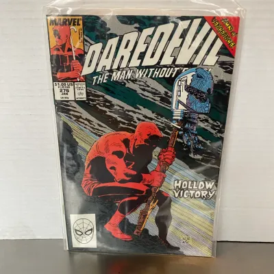 Sale Photo Thumbnail #31: Marvel Comics Daredevil #276, January 1990 issue, bagged and boarded in good condition.