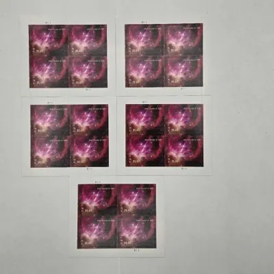 1904 20 star cluster ic 348 stamps