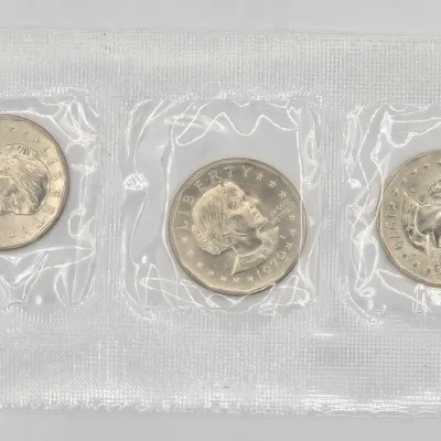 1594 1979 susan b anthony dollar souvenir set