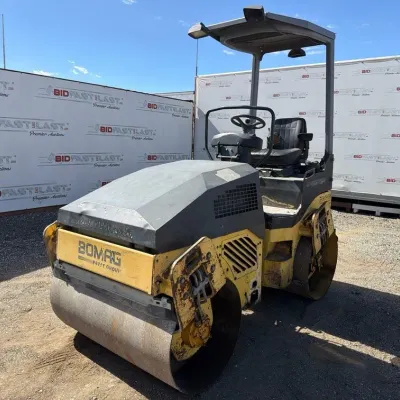 130 2007 bomag bw120 ad tandem roller