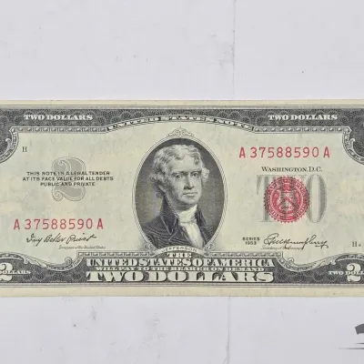 1510 1953 red seal 2 bill