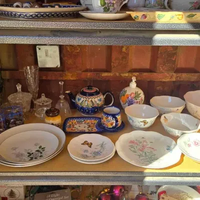 6004 plate collection cup collection and tea pot collection