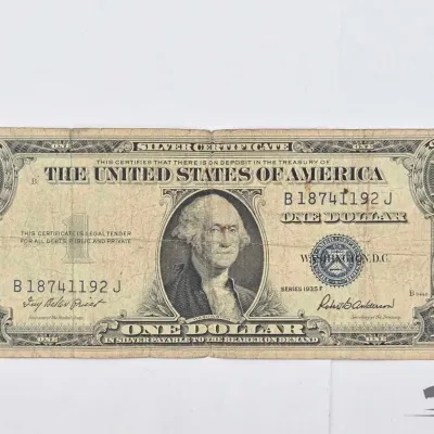 1505 1935 1 silver certificate