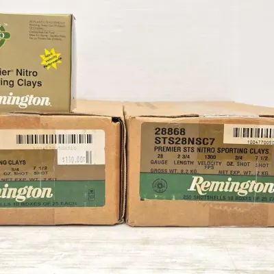 Sale Photo Thumbnail #140: 1280 20 boxes of 28 gauge ammunition
