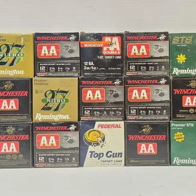 Sale Photo Thumbnail #131: 1258 20 boxes of 12 gauge ammunition