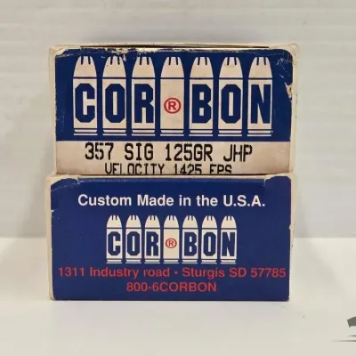 Sale Photo Thumbnail #120: 1236 corbon 357 sig ammo