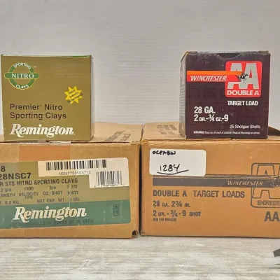 Sale Photo Thumbnail #142: 1284 20 boxes of 28 gauge ammunition